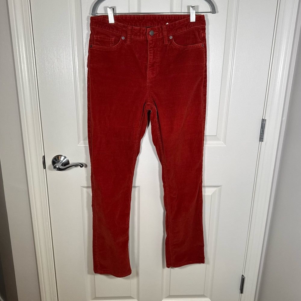 Patagonia Burnt Orange Corduroy Pants - Size 29/8